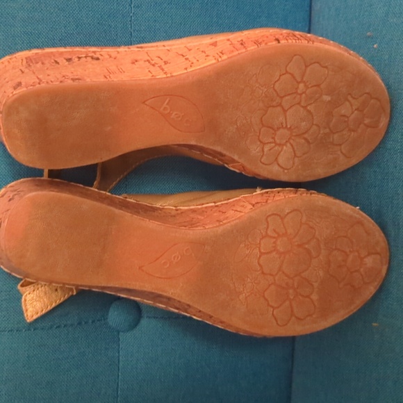 b.o.c Born Concept/cork heel wedges size 7 - Picture 6 of 8